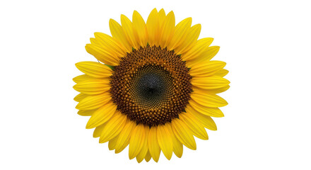 Isolated Sunflower