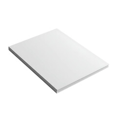 Blank White Paper Sheet Mockup