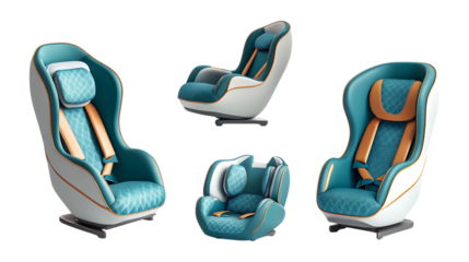 Safe  Stylish Child Car Seat Collection  Modern Designs Safety Features  Infant to Toddler Options