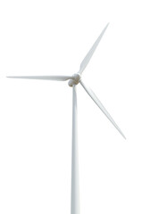 Wind Turbine Isolated on White
