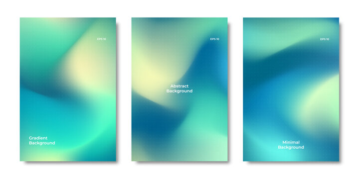 Blue liquid abstract background with Mesh gradient. Wavy liquid modern design, with soft purple gradation and blur effect for web covers, banners, posters, brochures. Vector illustration