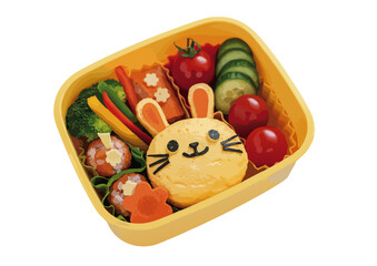 可愛い日本のキャラクター弁当　キャラ弁