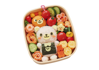 可愛い日本のキャラクター弁当　キャラ弁