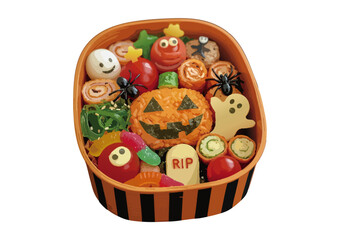 可愛い日本のキャラクター弁当　キャラ弁