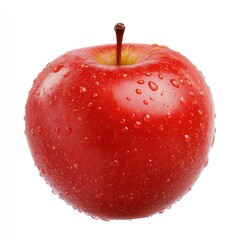 Red apple with water droplets (59)
