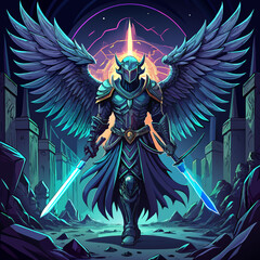 angel with wings