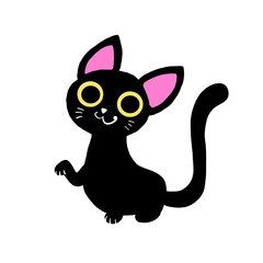 黒猫　ハロウィン
