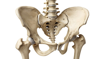 Human pelvic bone anatomy isolated human pelvis hip bone