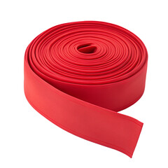 High quality red ribbon for crafting projects and gift wrapping in roll format for versatile use
