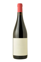 Isolated Wine Bottle PNG for Graphic Design Use