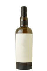 Stylish Glass Wine Bottle with Design Space