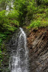 Zhenetsky Huk &mdash; waterfall in the Ukrainian Carpathians