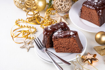 Christmas Gingerbread chocolate cake