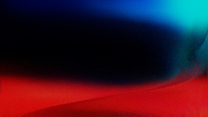 Futuristic Abstract Gradient Background — Vibrant Red Blue Glitch Noise Texture for Modern Digital Design