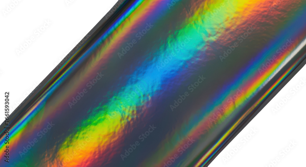 Poster iridescent reflection: capturing the dynamic interplay of light and color, this image showcases a ho