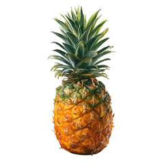 Fototapeta premium Fresh pineapple on transparent background