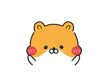 喜ぶゆる可愛いハムスター