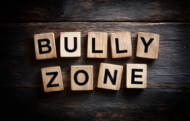 Fototapeta premium Bully Free Zone Concept