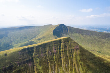 Bannau Brycheiniog National Park, Brecon Beacons in South Wales