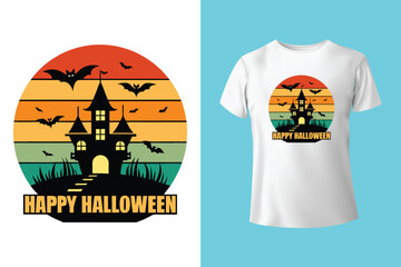 boo boo crew hello ween t-shirt design