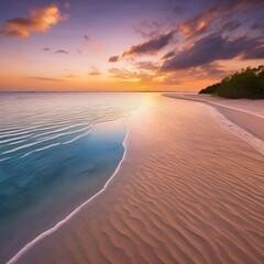 Fototapeta premium Golden Hour Bay Sandbar