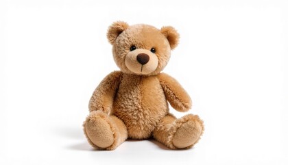 teddy bear isolated on white