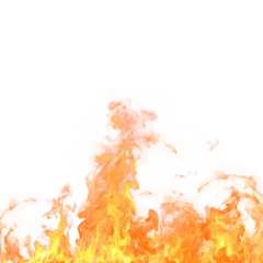 Nahtlose Fototapete Airtex Feuer & Flamme Fire flames overlay  © Sergio