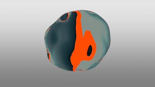 Abstract 3D Blob - Seamless Loop