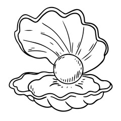 Black line mother of pearl design for templates.