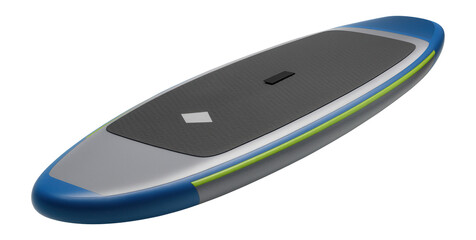 Inflatable windsurfing board with drop-stitch construction for easy transport