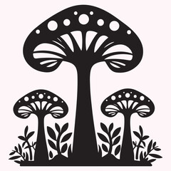 Enchanted Forest Silhouette