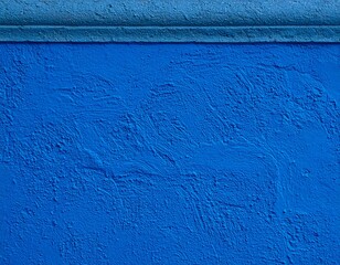 Seamless blue concrete, plaster, stucco, grunge texture and background create a durable, artistic surface with natural imperfections, offering strength, character, visual depth, timeless style, and ve