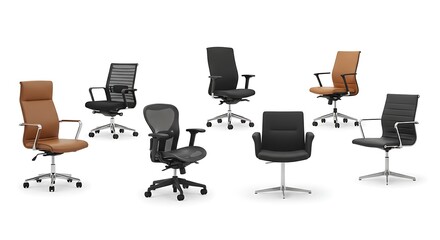 Office chairs collection
