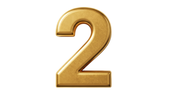 Isolated Golden Number Two