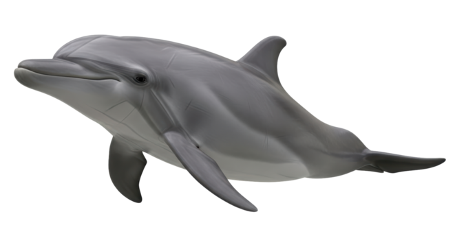Isolated Dolphin