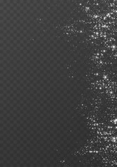 Light, sparkle, glistering, shine, glow create elegant festive brilliance. PNG sparkles in Overlay with transparent glow. Dreamy shimmer PNG perfect for Christmas, star bokeh, fantasy delicate