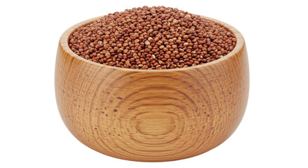 Isolated Red Millet Seeds
