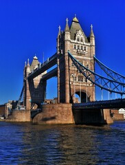 Fototapeta premium London, tower bridge. summer, architectue, 
