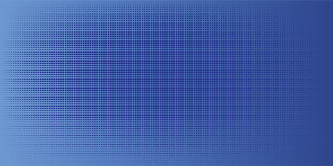 Abstract Blue Halftone Background with Gradient Design