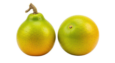 Isolated Green Mandarin