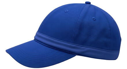 Isolated Blue Baseball Cap
