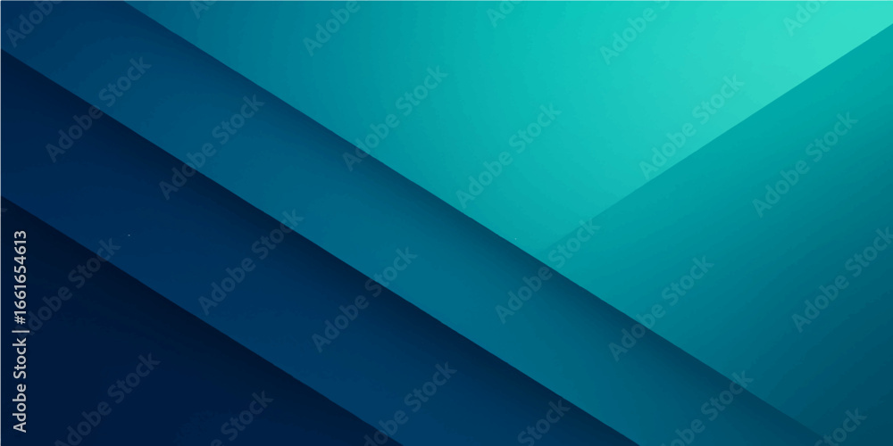 Poster abstract blue geometric background with a futuristic pattern of lines and a light texture