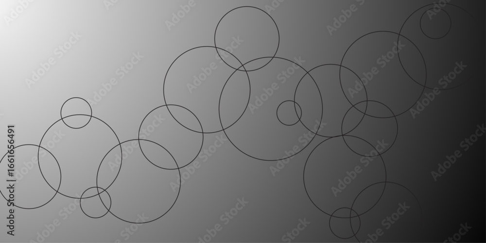 Poster geometric seamless background with round pattern. sawtooth circular shape. illustration of many jagg