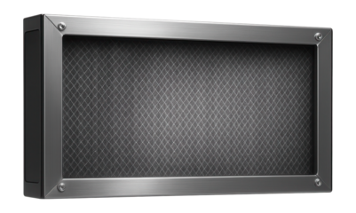 Electrostatic filter cassette for a building's main air intake system.