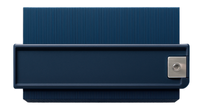 Contour gauge with plastic pins for duplicating shapes in tiling projects.