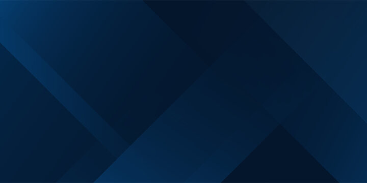 Abstract background gradient dark navy blue banner simple abstract - Powered by Adobe
