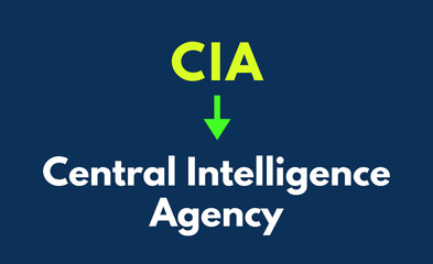 CIA Meaning, Central Intelligence Agency