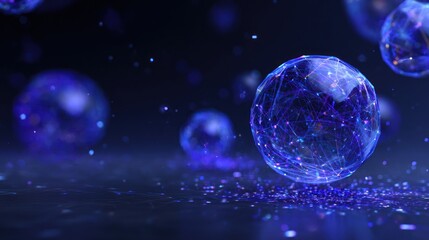 Abstract spheres in deep space