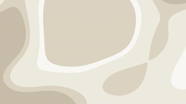 Abstract beige and cream color blobs ideal for backgrounds, printing materials, website design, marketing collateral, and modern graphic projects.