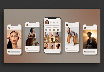 Neutral Tone Phone Mockup